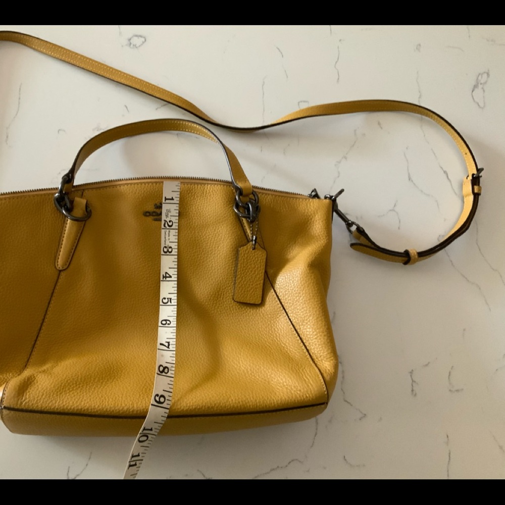 Yellow Coach Purse - Picture 7 of 7